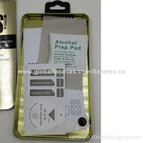Tempered-glass screen protector for iPhone 5/5S, make the touch screen more strong and sensitiveNew